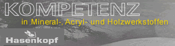 Hasenkopf CORIAN&reg; Verarbeitung